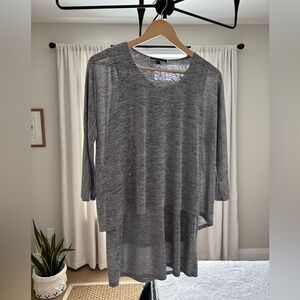 Gray Women's Top - Small